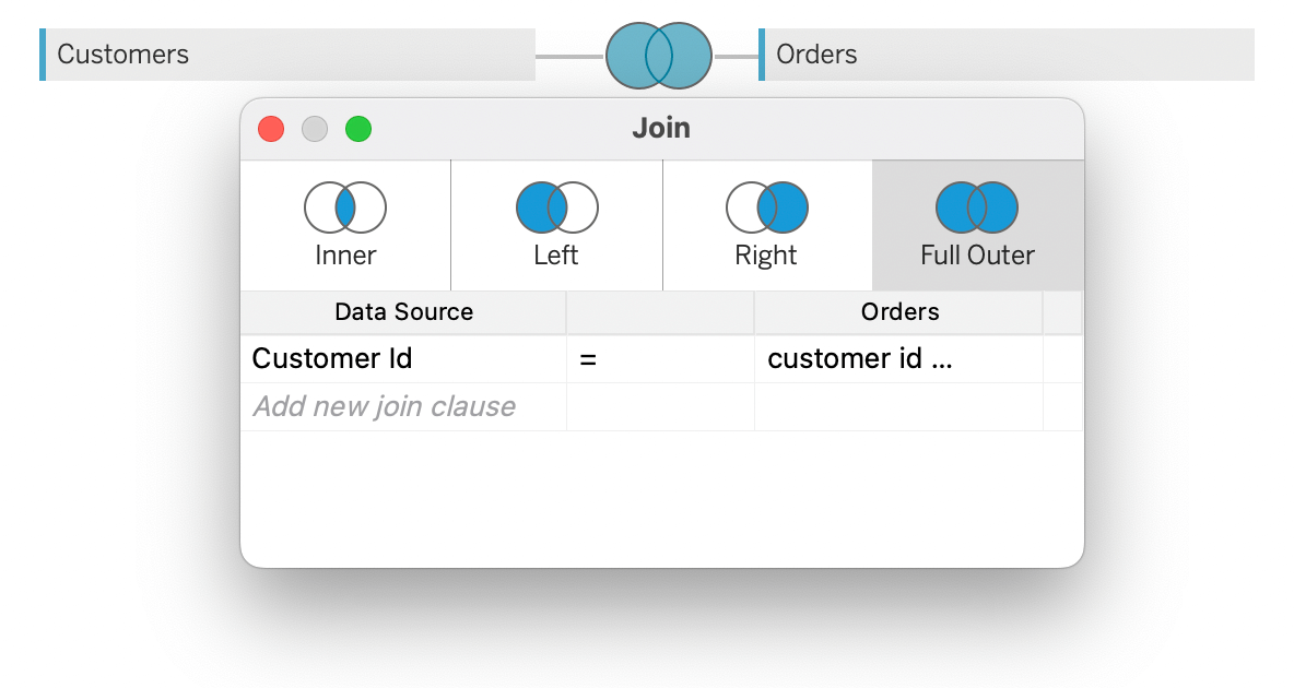 Data Relationships Vs. Data Joins In Tableau - The Left Join